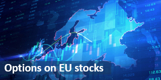 Options sur actions européennes.